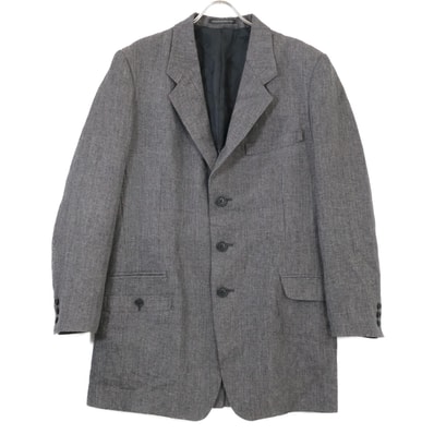 ワイズフォーメン 25SS MP-J03-552 グレー HEATHER KHADI JACKET WITH TURN BACK COLLAR グレー