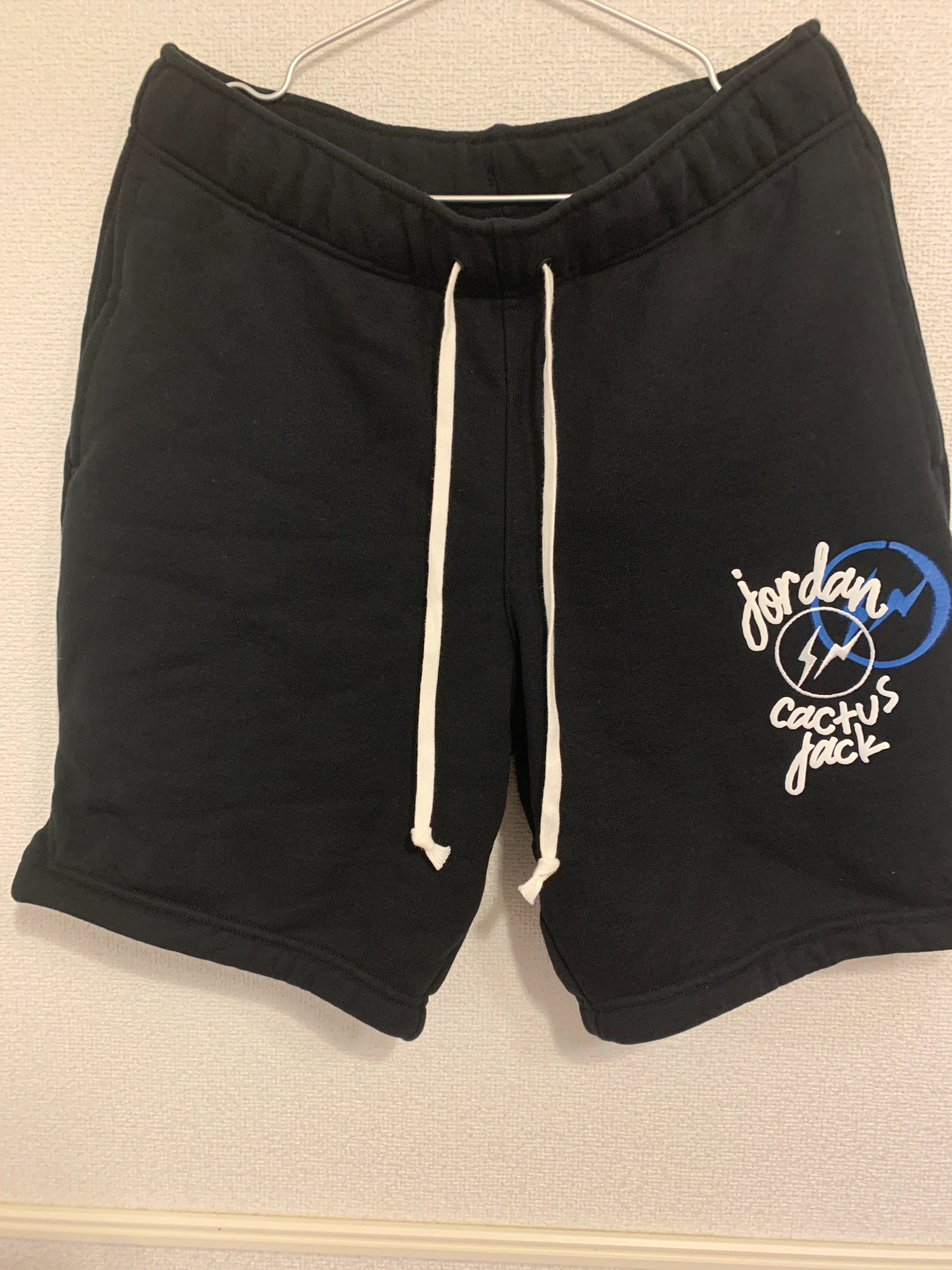 Air Jordan Travis Scott Fragment Shorts "Black" DJ0617-010 / DJ0618-010