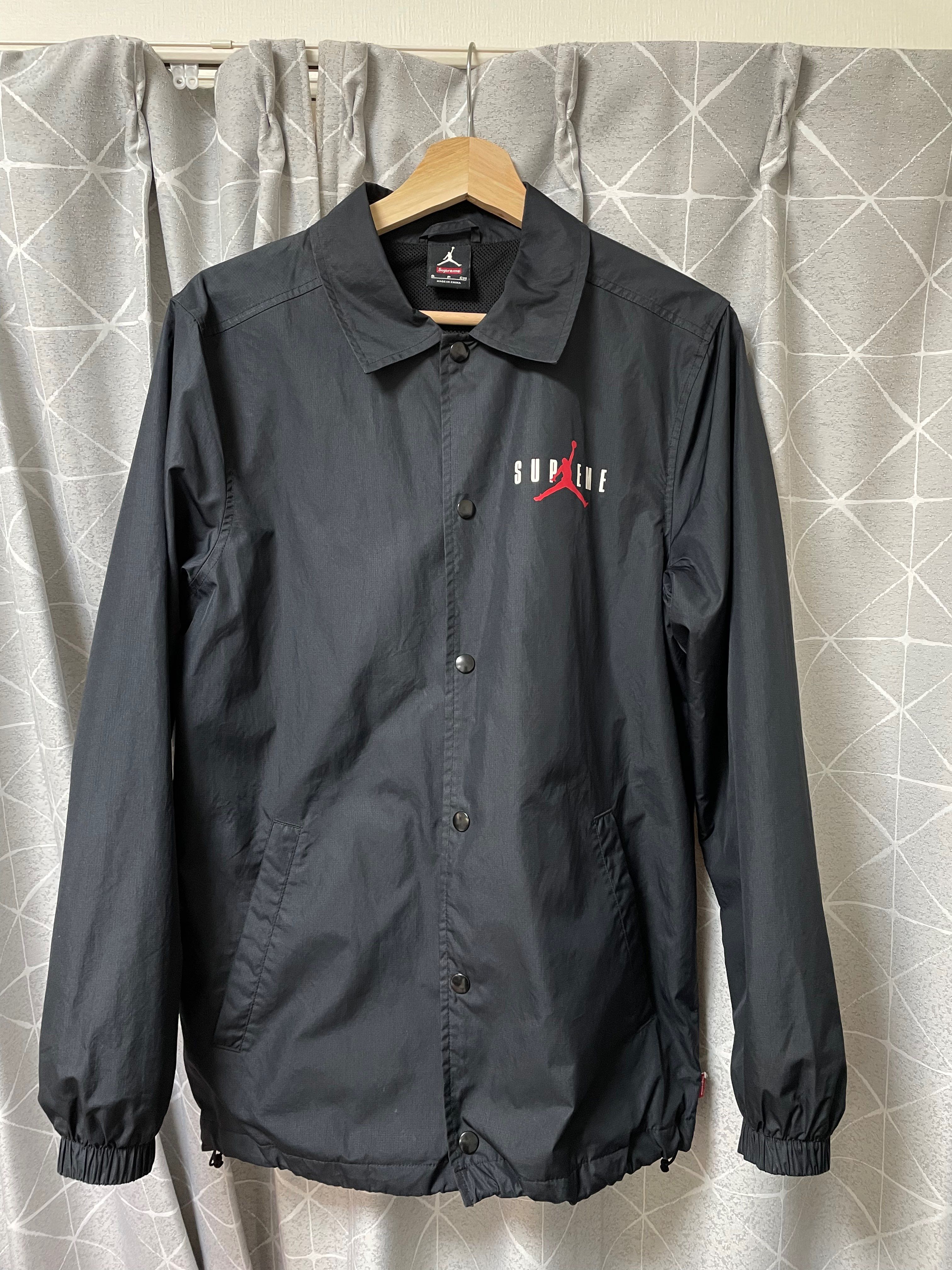 Supreme x Jordan Coaches Jacket "Black"