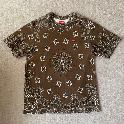 Supreme Small Box Tee "Bandana Brown"(21SS)