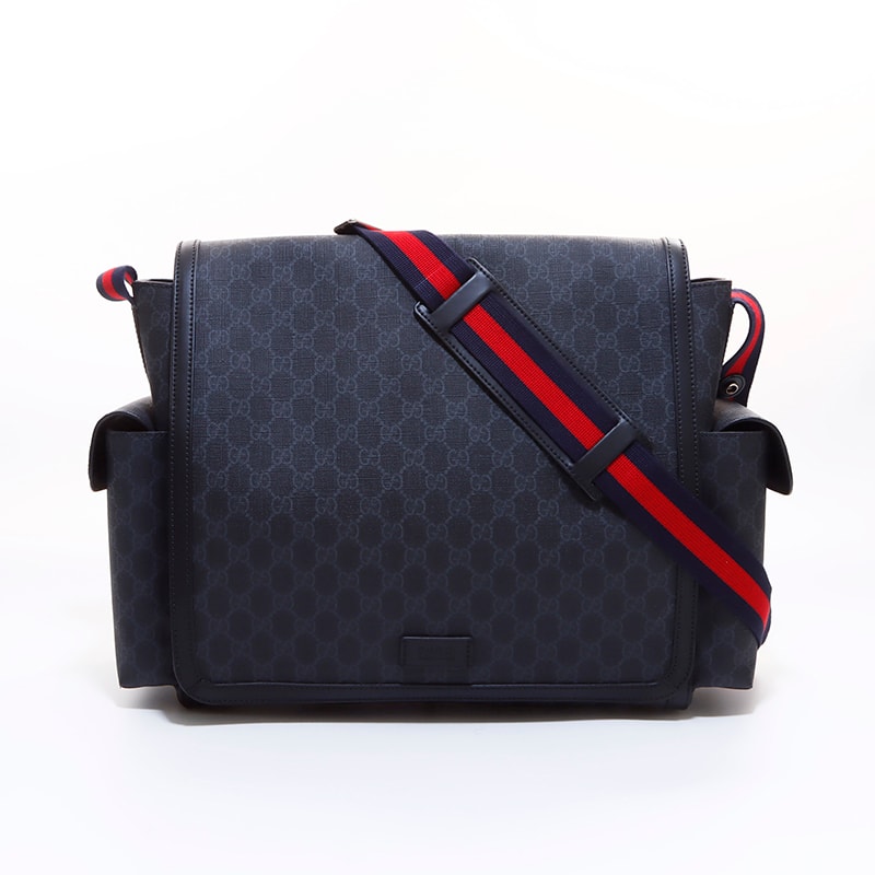 グッチ GUCCI GGスプリーム シェリーライン ショルダーバッグ【中古】