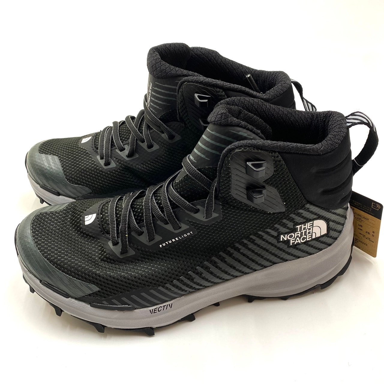 Vectiv Fastpack Mid FUTURELIGHT NF02223 KV TNFブラック×ヴァナディスグレー