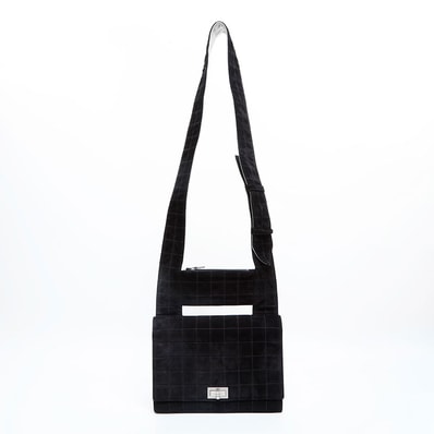 シャネル CHANEL 7番台 2002-2003 スエード 2.55 チョコバー ショルダーバッグ【中古】