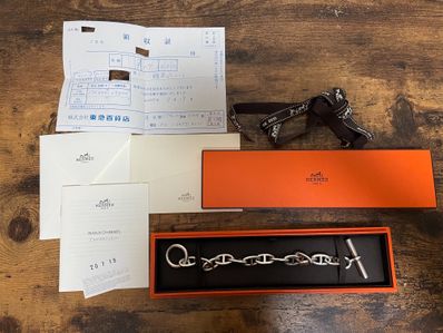 Hermes Chaine D'ancre GM Bracelet "Silver"