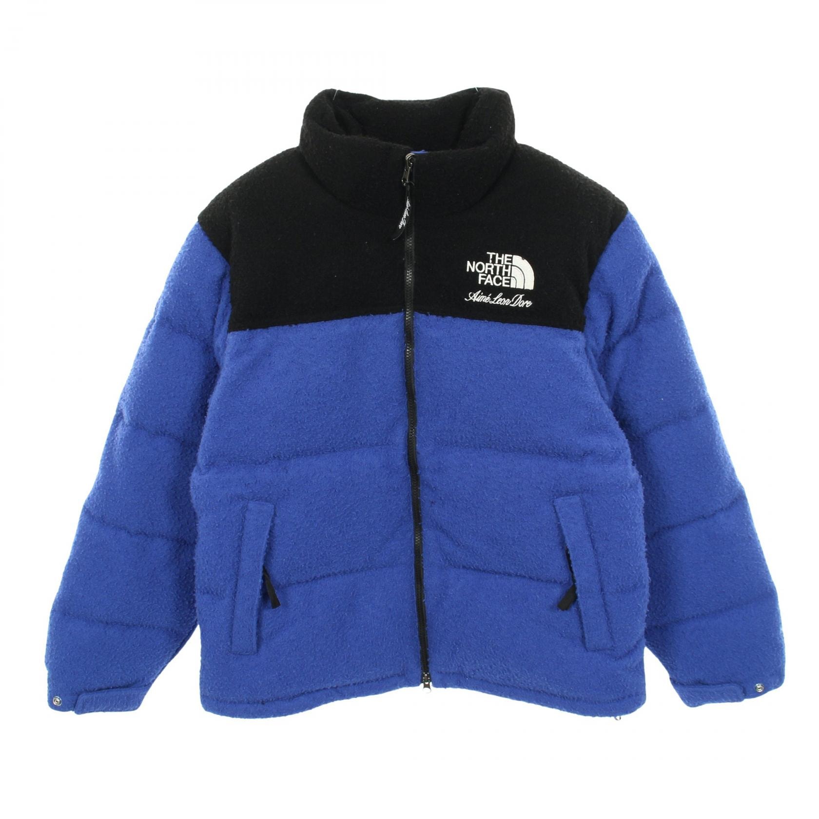 ザ・ノースフェイス THE NORTH FACE THE NORTH FACE × AIME LEON DORE カセンティーノヌプシジャケット ダウンジャケット 衣料品 アウター ウール メンズ レディース ブルー系 / ブラック系 【中古】