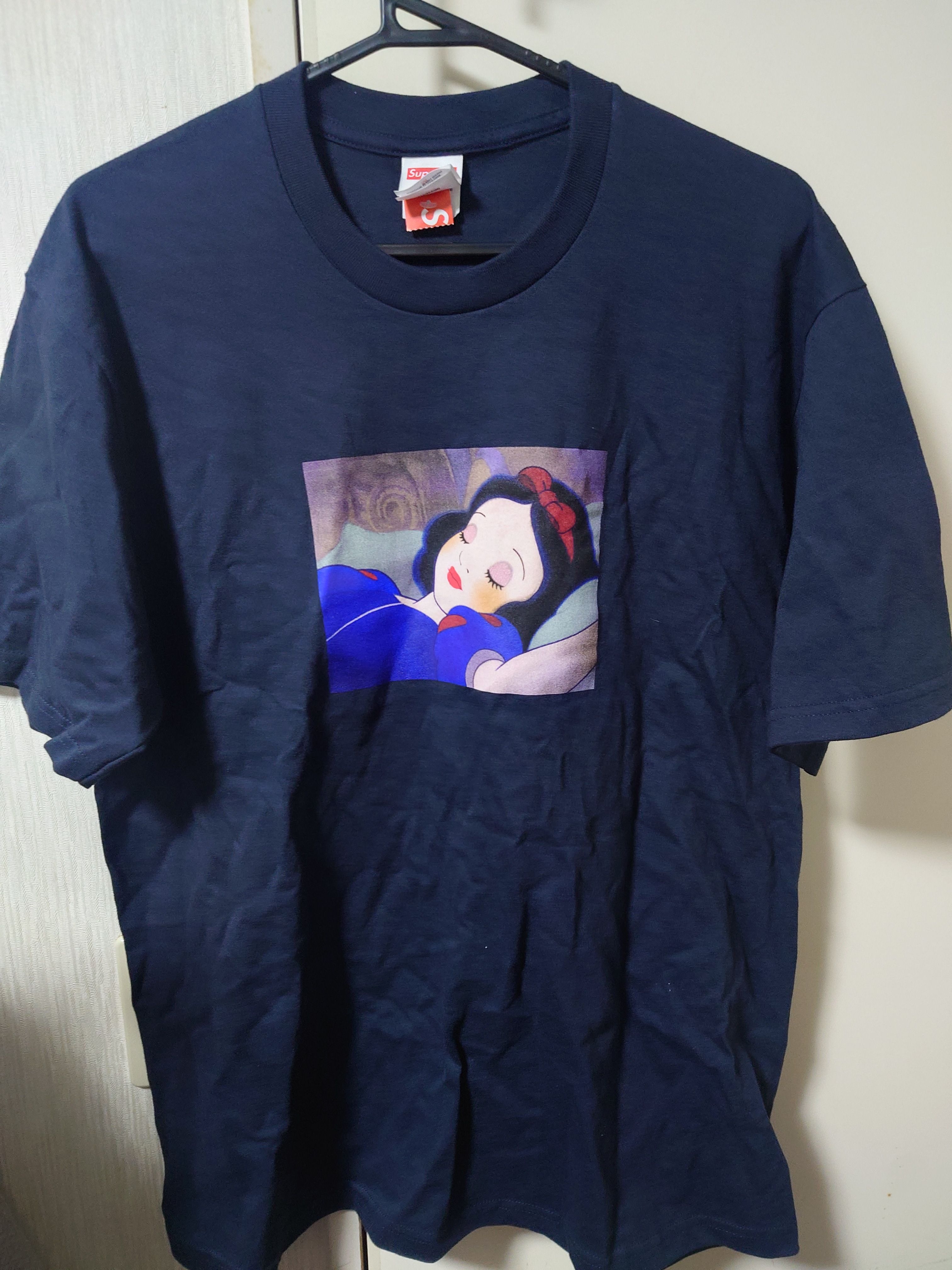 Supreme Snow White Tee "Navy"