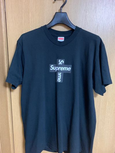 Supreme Cross Box Logo Tee "Black"