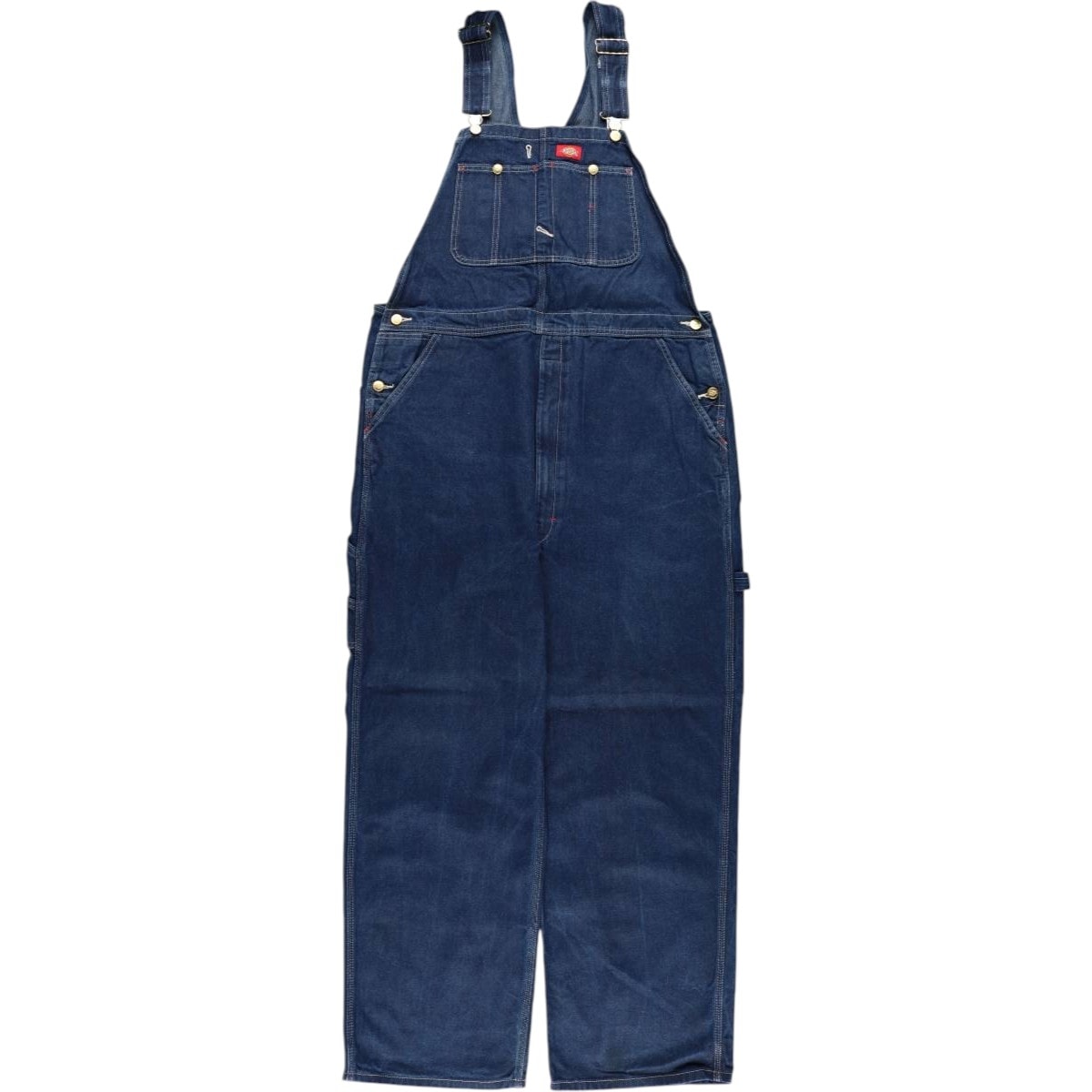 古着 ディッキーズ Dickies デニムオーバーオール メンズw39相当/eaa575690