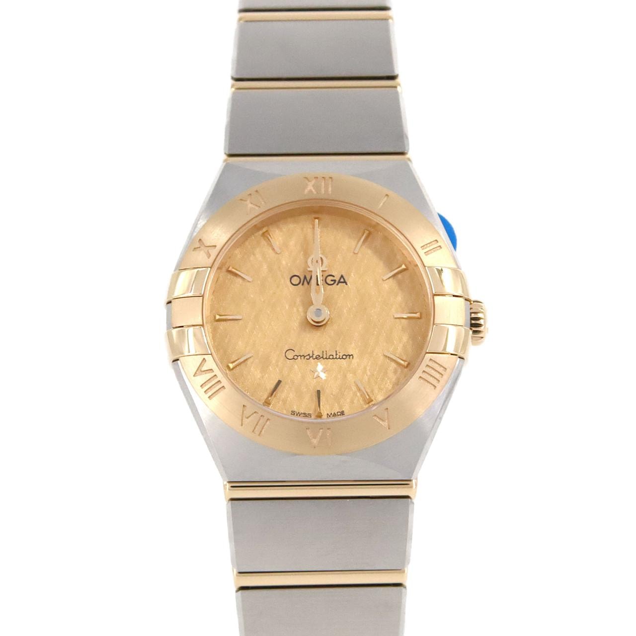 【新品】オメガ コンステレーションブラッシュ コンビ 131.20.25.60.08.001 SSxYG クォーツ