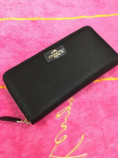 ★正規品 新品特価 COACH コーチ ブラック長財布