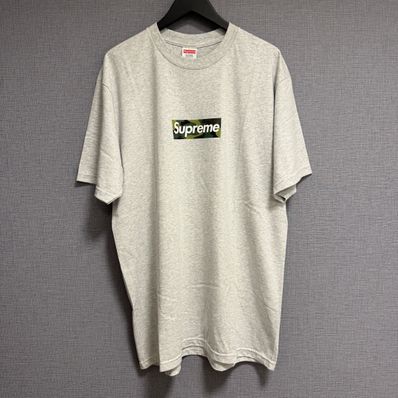 Supreme Box Logo Tee "Ash Grey" (23FW)