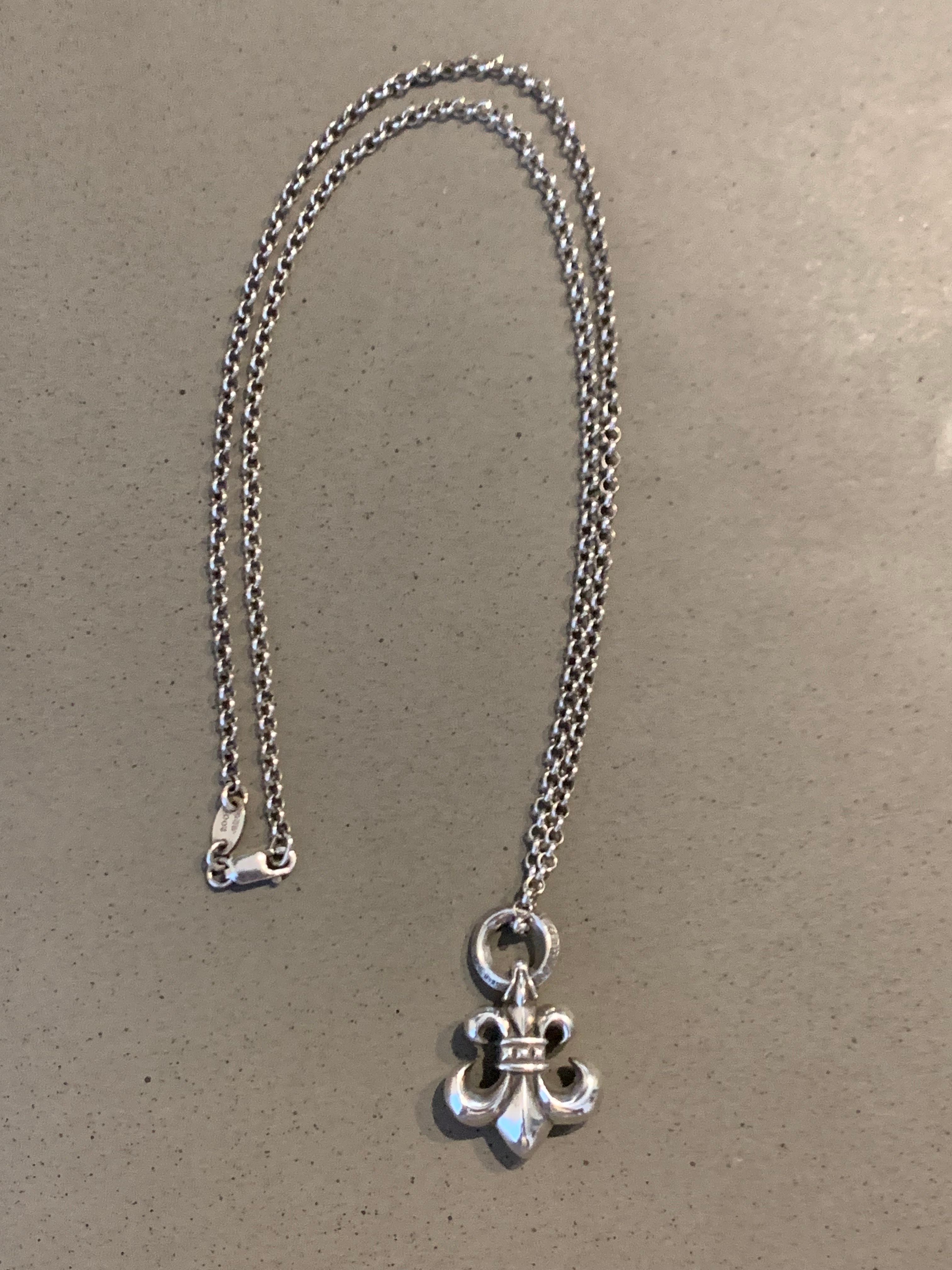 Chrome Hearts BS Fleur Charm "Silver"