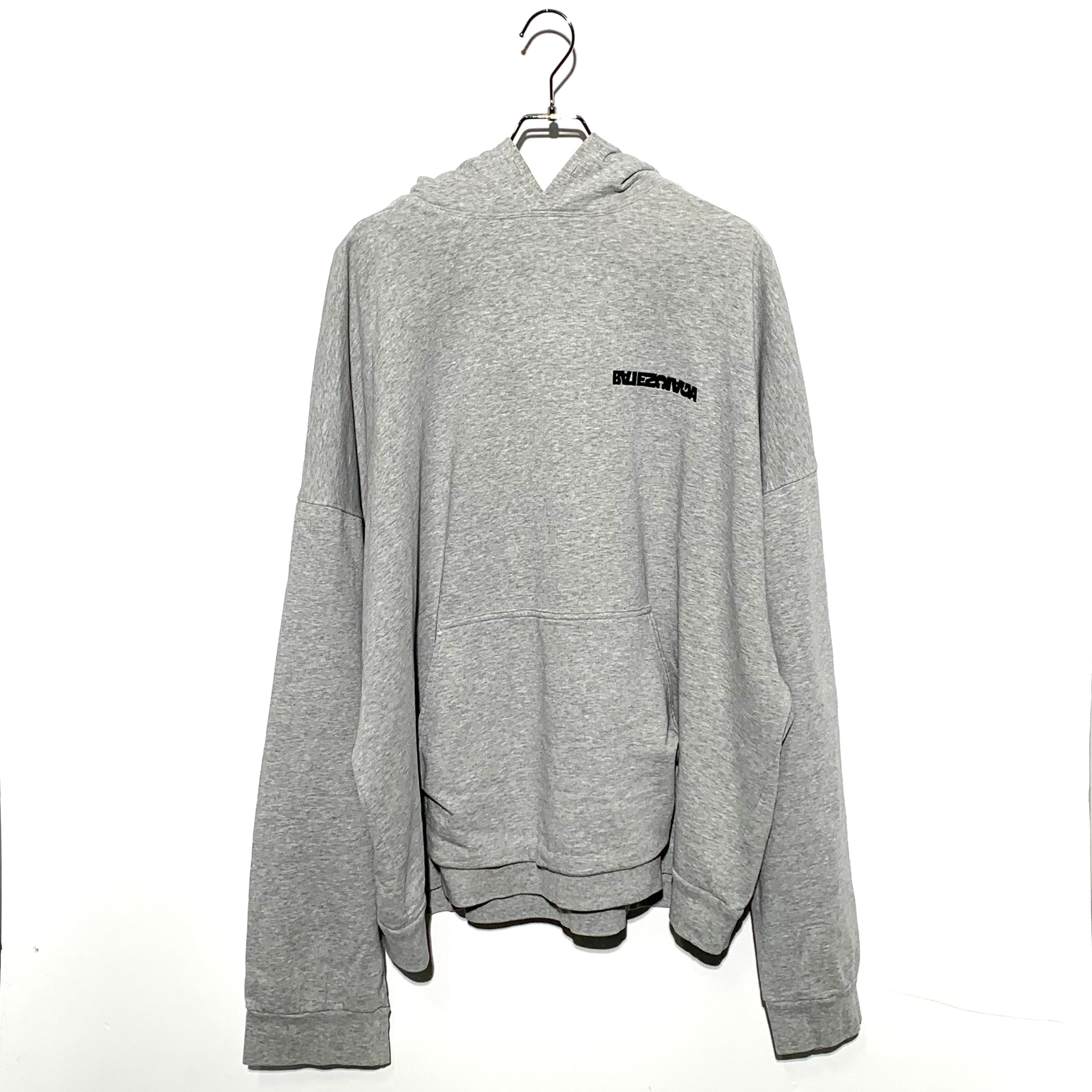 BALENCIAGA MENS Turn Wide Fit Hoodie