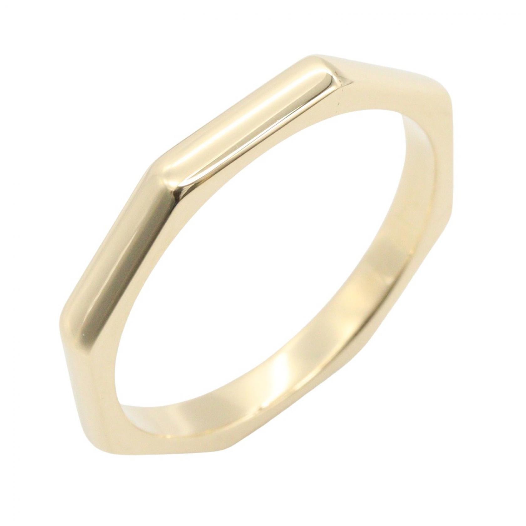 ブルガリ BVLGARI オクタゴナル リング リング・指輪 ジュエリー K18(イエローゴールド) メンズ レディース ゴールド系 【中古】