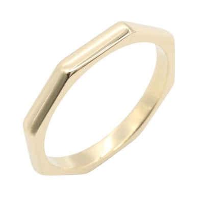 ブルガリ BVLGARI オクタゴナル リング リング・指輪 ジュエリー K18(イエローゴールド) メンズ レディース ゴールド系 【中古】