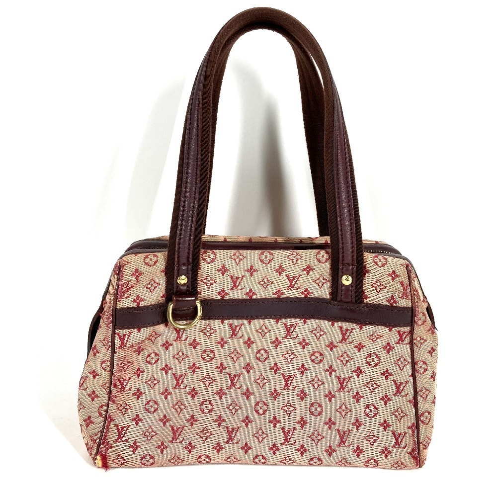 ルイヴィトン LOUIS VUITTON ジョセフィーヌ PM ジョセフィーヌPM M92216 モノグラムミニ カバン ミニボストンバッグ ハンドバッグ モノグラムキャンバス スリーズ レッド