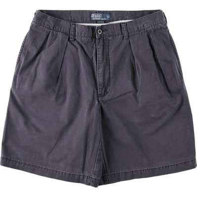 古着 ラルフローレン Ralph Lauren POLO by Ralph Lauren TYLER SHORT ツータック チノショーツ ショートパンツ メンズw34相当/eaa660193