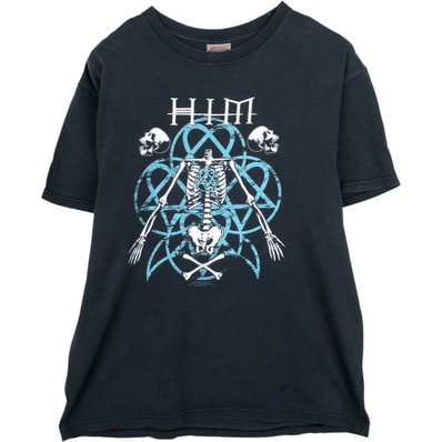 古着 00年代 ヘインズ Hanes HEAVYWEIGHT HIM ヒム バンドTシャツ バンT メンズL相当/eaa636445