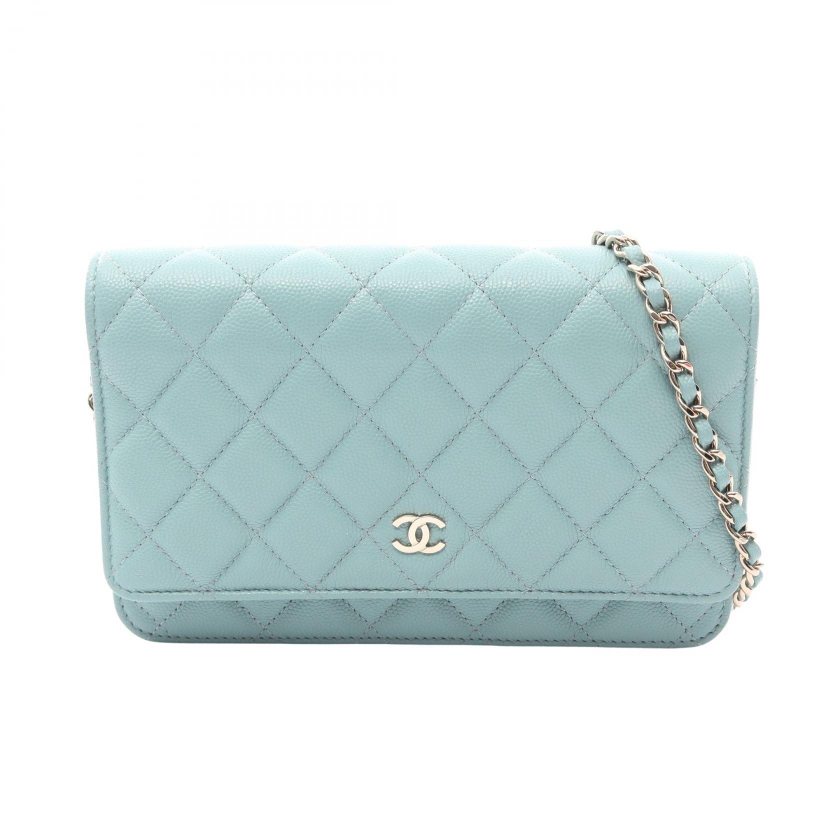 シャネル CHANEL マトラッセ ショルダーバッグ バッグ キャビアスキン(グレインドカーフ) レディース グリーン系 【中古】