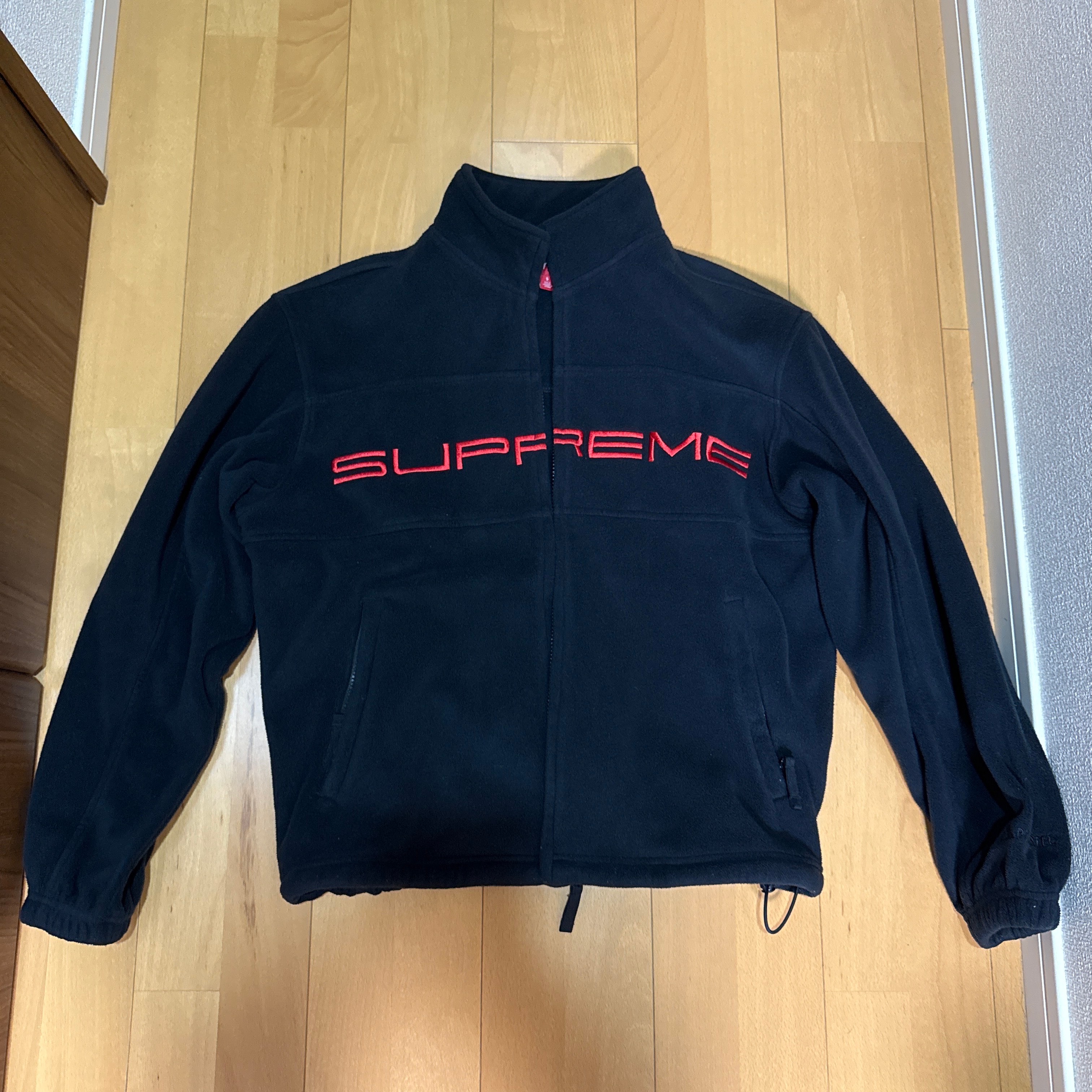 Supreme Polartec Zip Jacket "Black"