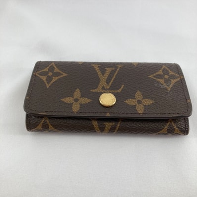LOUIS VUITTON(ルイヴィトン) モノグラム ミュルティクレ4 キーケース M83648 ブラウン