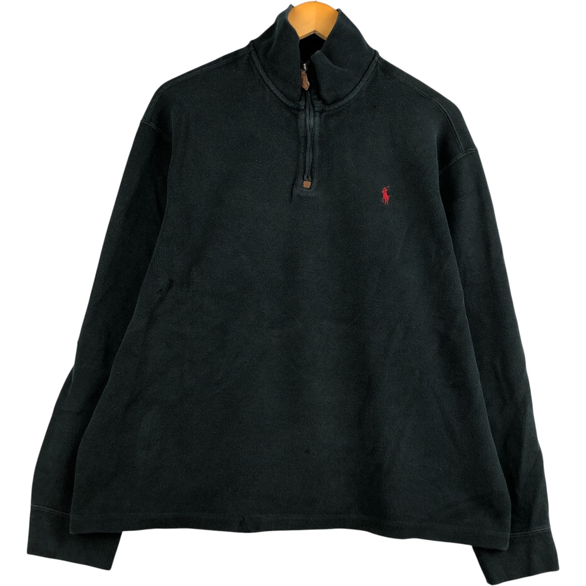 古着 ラルフローレン Ralph Lauren POLO RALPH LAUREN ハーフジップスウェットシャツ トレーナー メンズXL相当/eaa595366