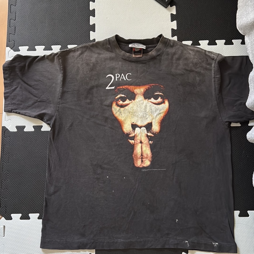 SAINT Mxxxxxx x 2PAC SS Tee "Black"