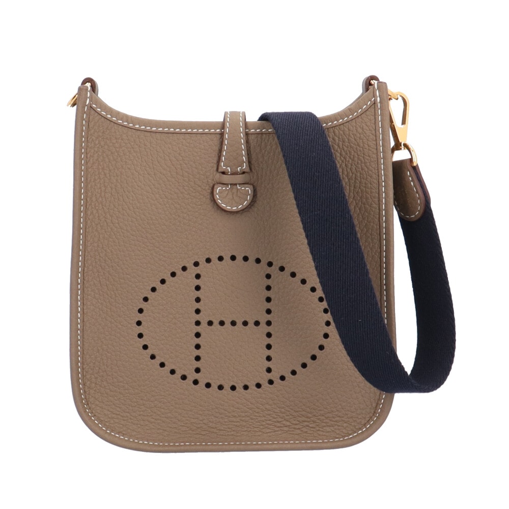エルメス エブリンTPM ショルダーバッグ トゴ ベージュ レディース HERMES  中古