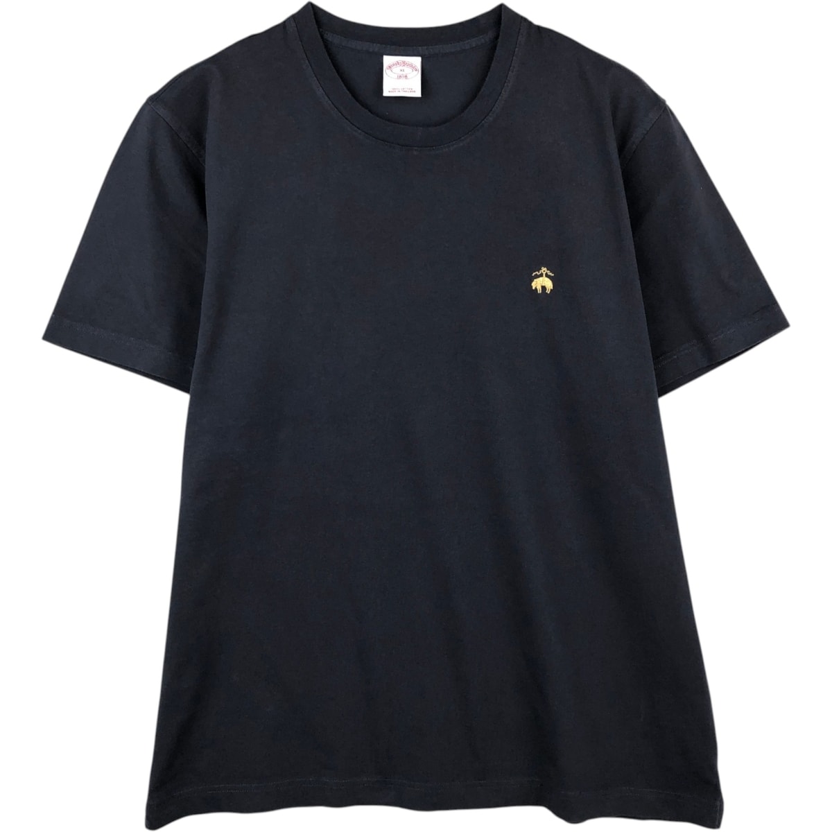 古着 ブルックスブラザーズ Brooks Brothers 1818 半袖 ワンポイントロゴTシャツ メンズXL相当/eaa621639
