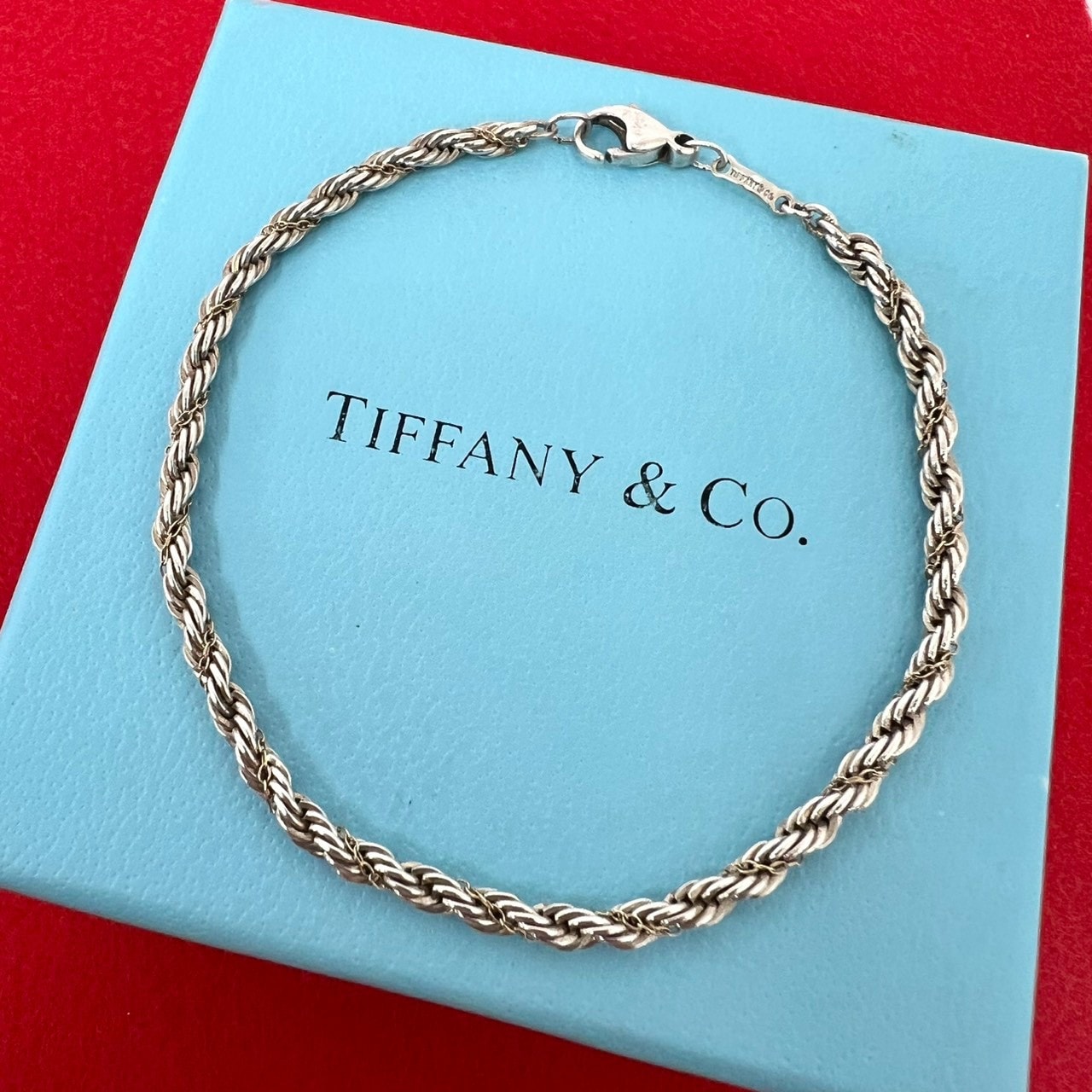 TIFFANY&Co. ティファニー ツイストロープ ブレスレット シルバー925 K18イエローゴールド ブレスレット シルバー
21890