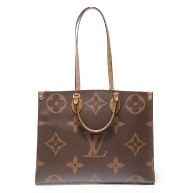 ヴィトン LV 2019年製 オンザゴーGM モノグラム トートバッグ【中古】