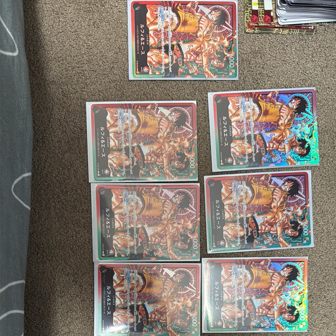 ルフィ＆エース L [ST30-001](スタートデッキEX「ルフィ&エース」)