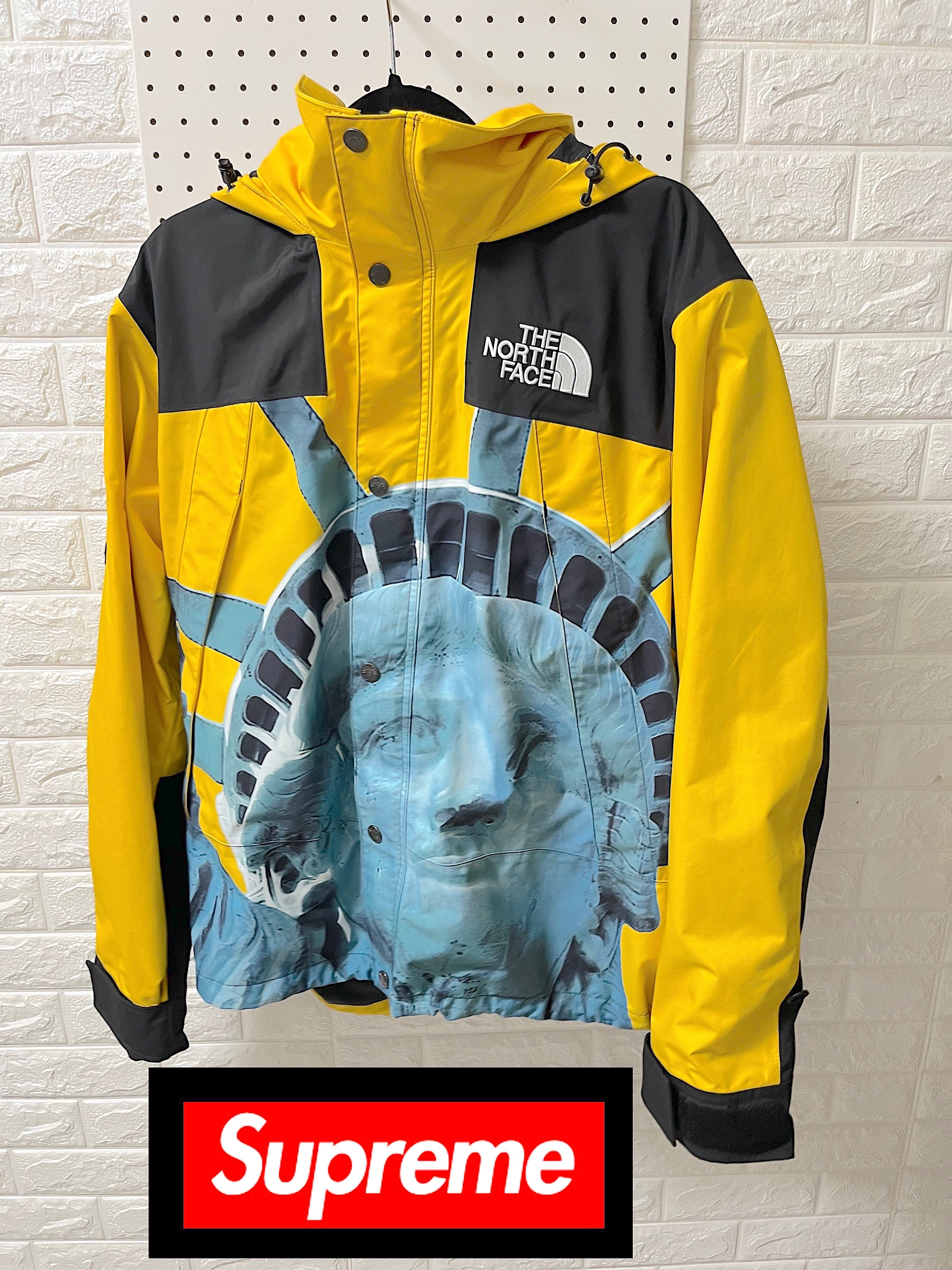 Supreme x The North Face Statue of Liberty Mountain Jacket "Yellow"