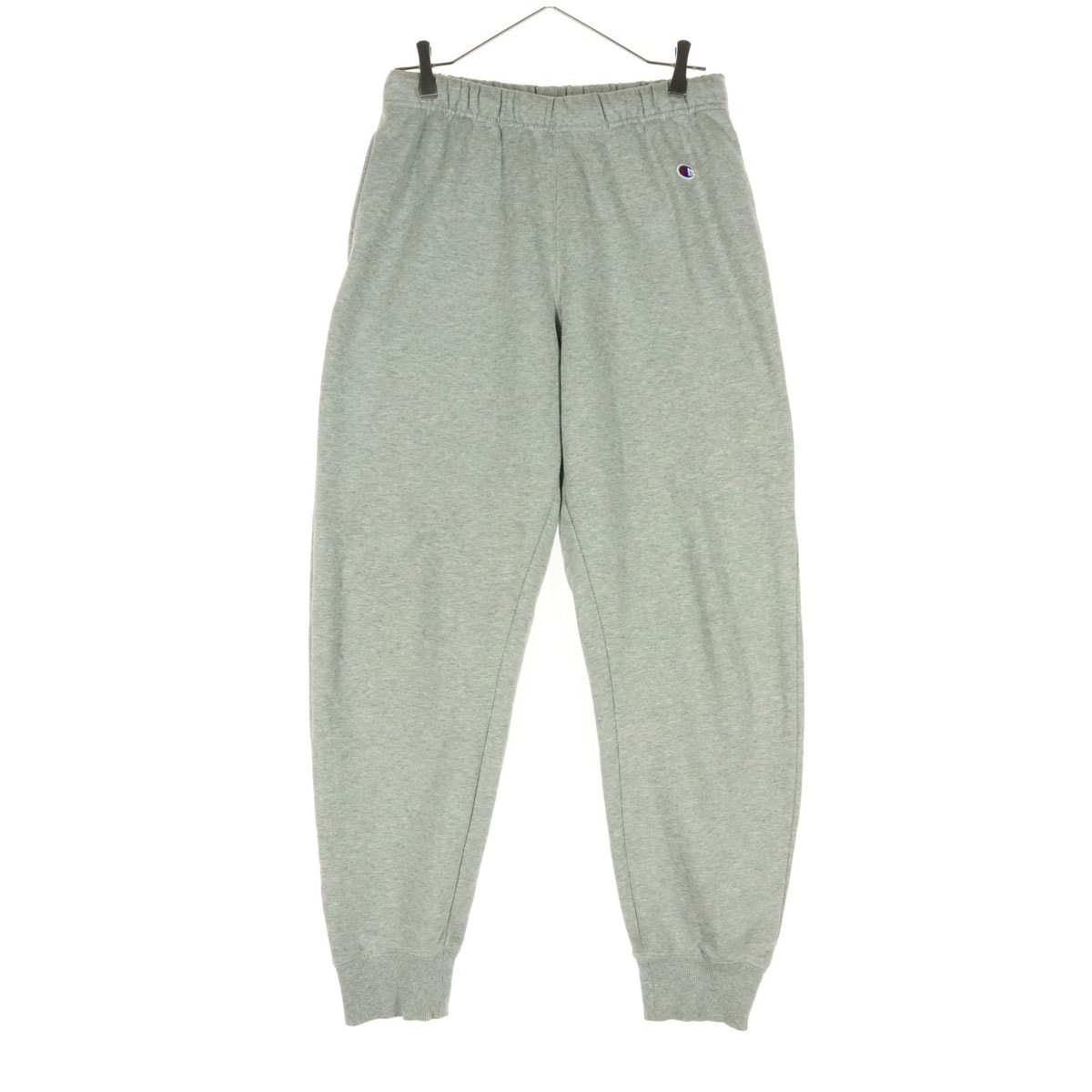 Champion チャンピオン ワンポイントロゴ スウェット ジョガーパンツ L グレー系