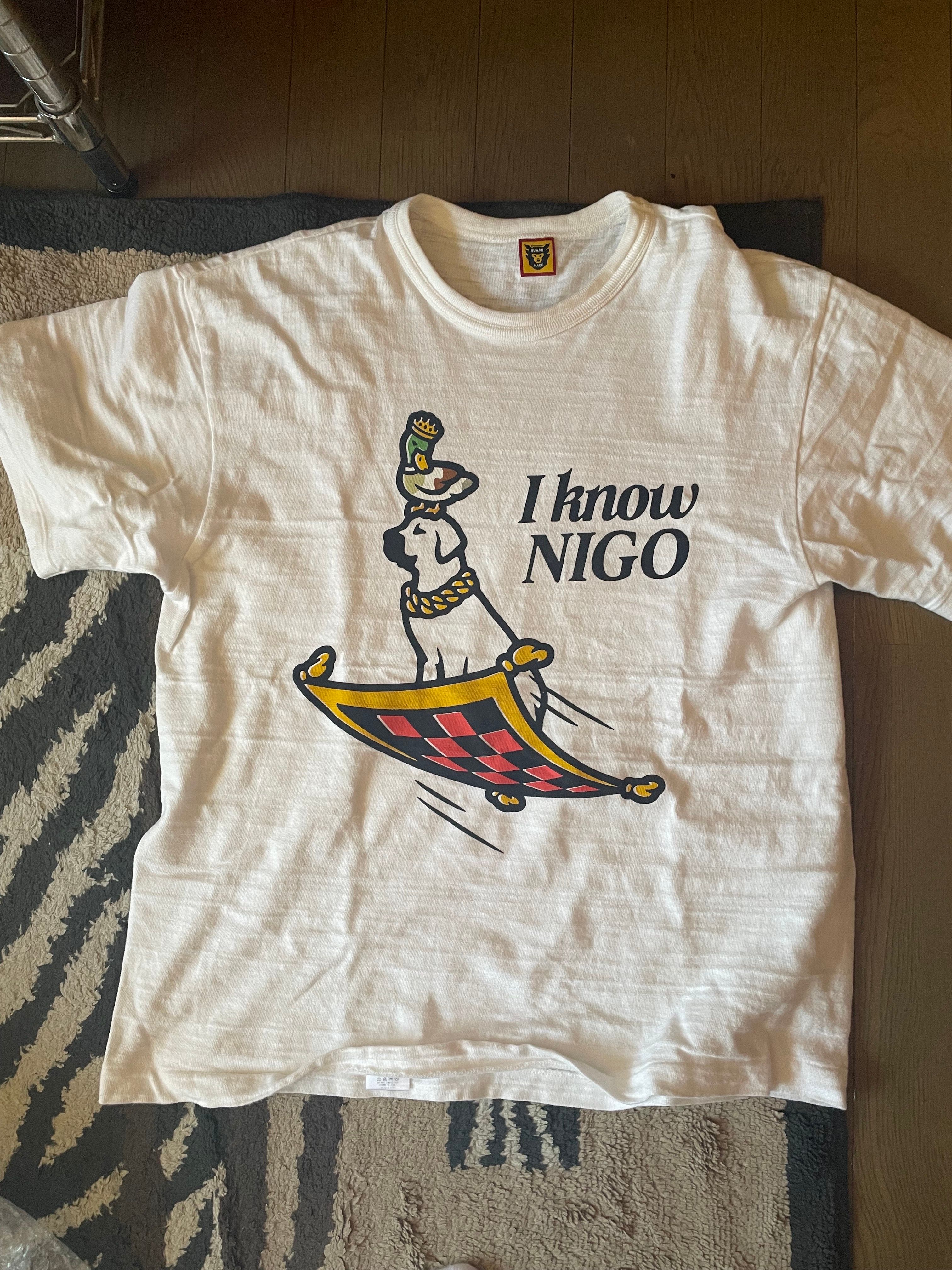 HUMAN MADE I KNOW NIGO T-SHIRT "White"