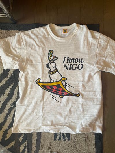 HUMAN MADE I KNOW NIGO T-SHIRT "White"