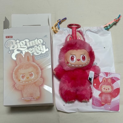 POP MART THE MONSTERS (LABUBU) Big into Energy Series Plush Pendant LOVE