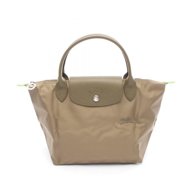 ロンシャン Longchamp ル プリアージュ グリーン S トートバッグ バッグ キャンバス レザー レディース カーキ系 L1621919M04 【新品】