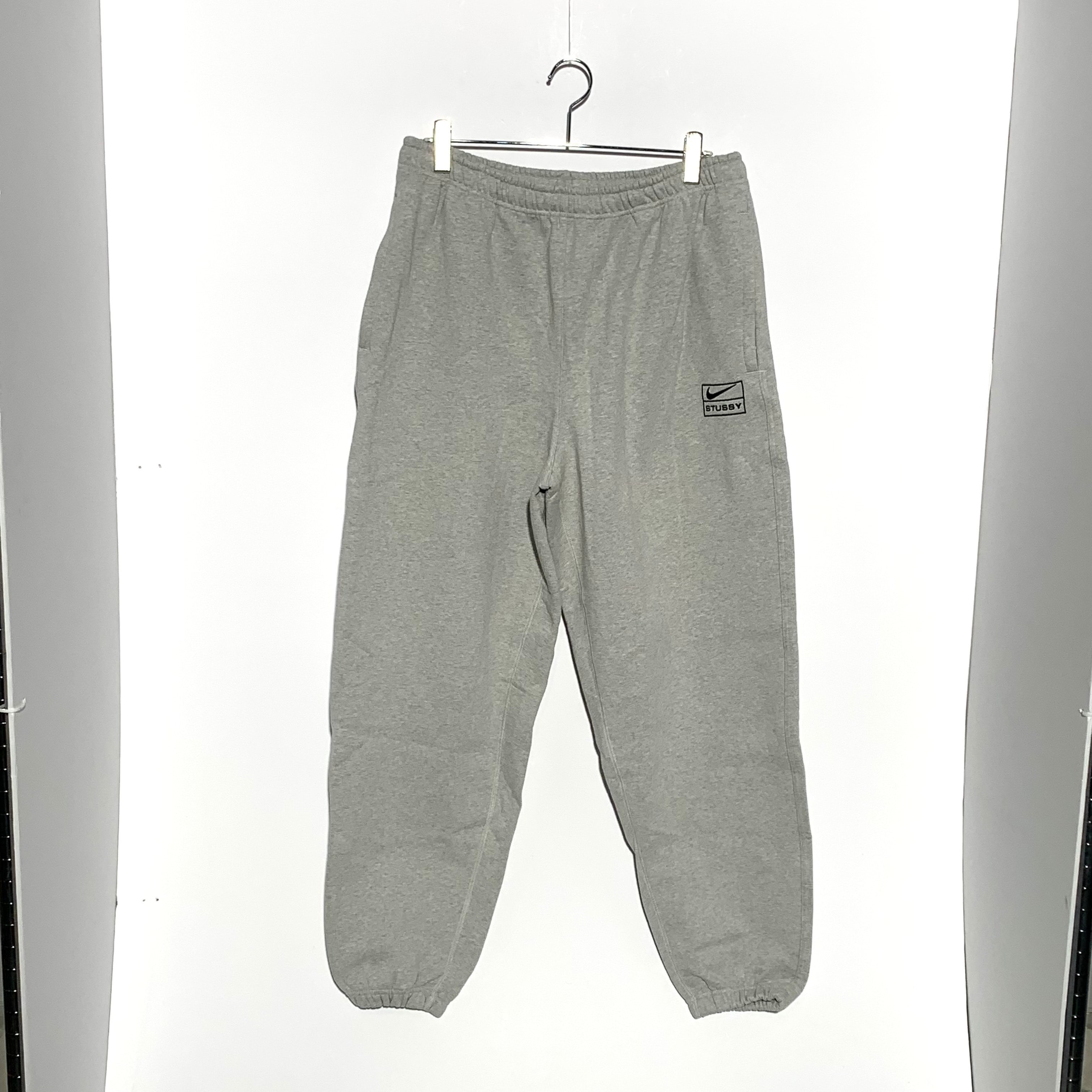 Stussy x Nike Fleece Pant "Grey Heather" (US Size) FN5231-050