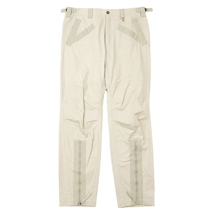 【SALE】DOLCE&GABBANA ドルチェアンドガッバーナ パンツ コットンツイル サイズ 48 メンズ ロゴ メタルチャーム ユーティリティポケット/センタージップ ボトムス カーキベージュ イタリア製