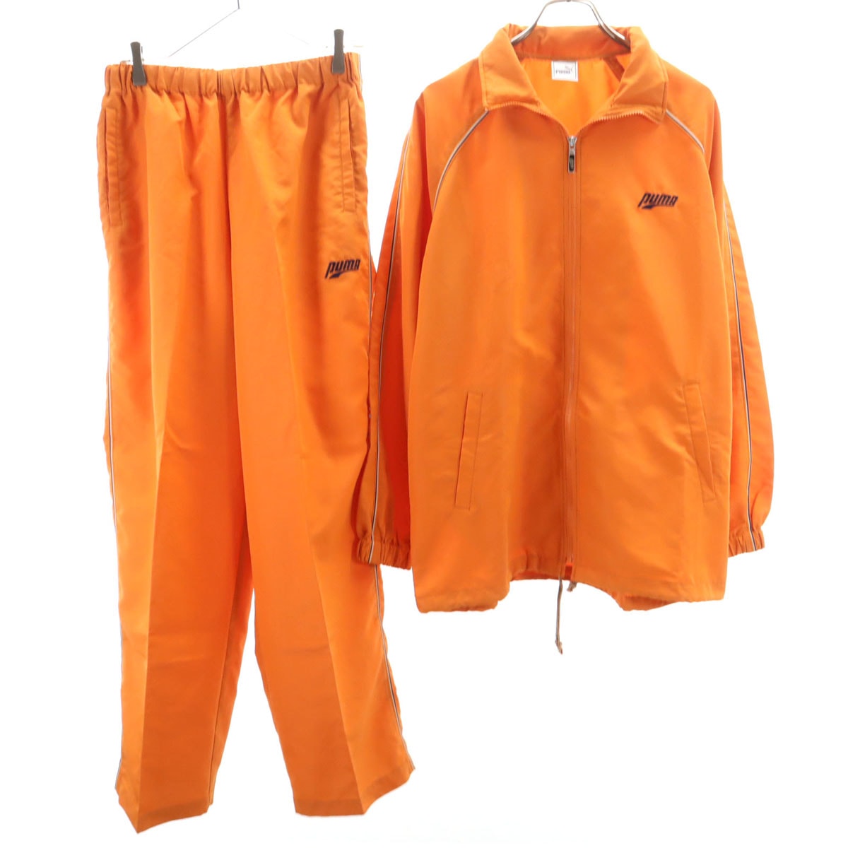 PUMA プーマ トレーニング ジャケット 上下セットアップ O オレンジ