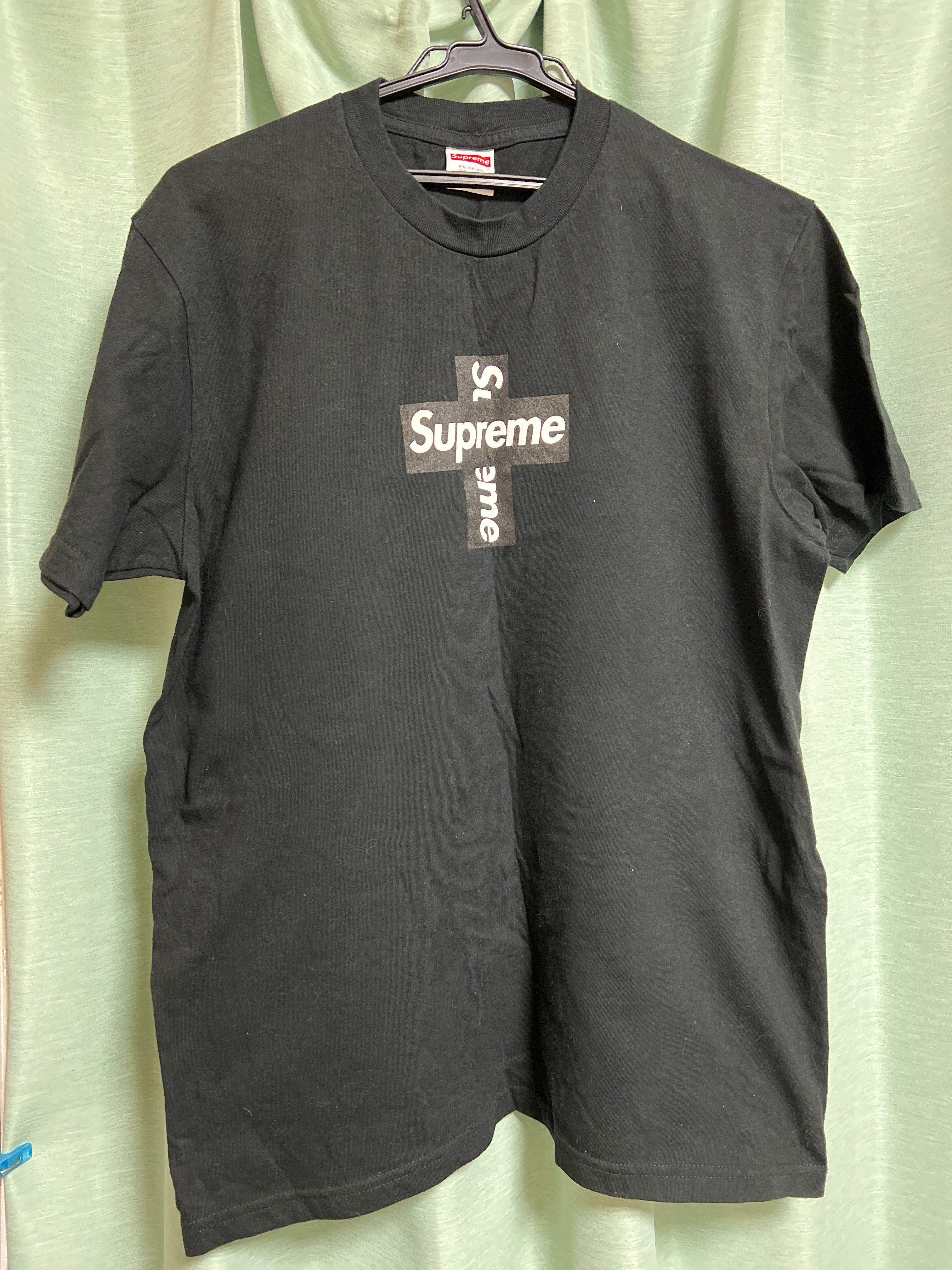Supreme Cross Box Logo Tee "Black"