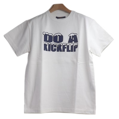 LOUIS VUITTON ルイ・ヴィトン DO A KICKFLIP 半袖Tシャツ ホワイト RM221 NPL HMY98W. S メンズ【未使用】【買取品】