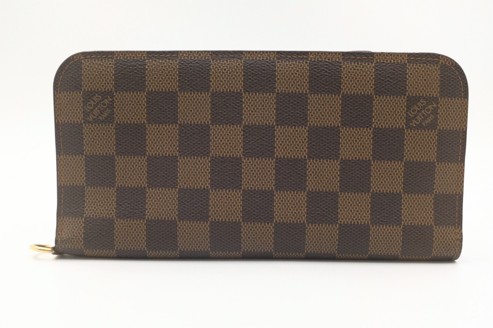 ルイ・ヴィトン 長財布 ポルトフォイユ・アンソリット ダミエ・エベヌ