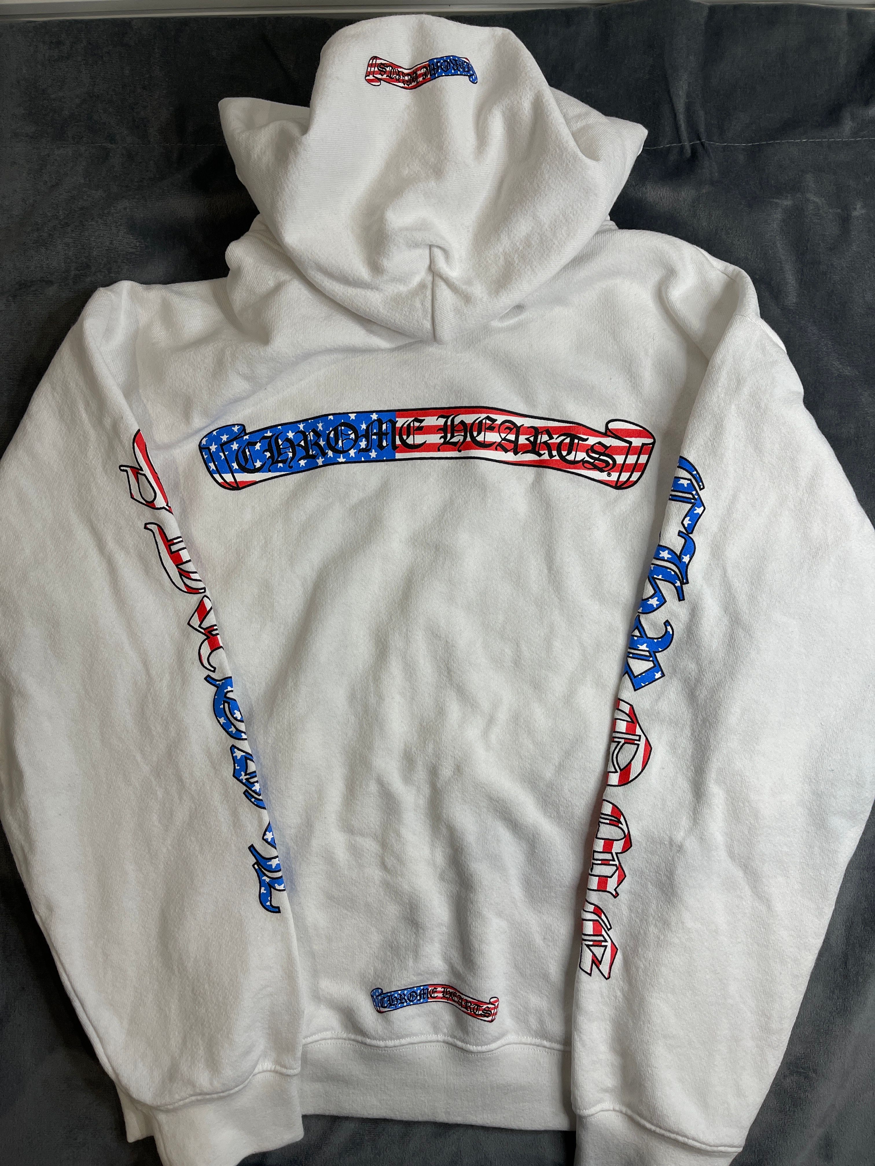 Chrome Hearts Matty Boy America Hoodie "Black"