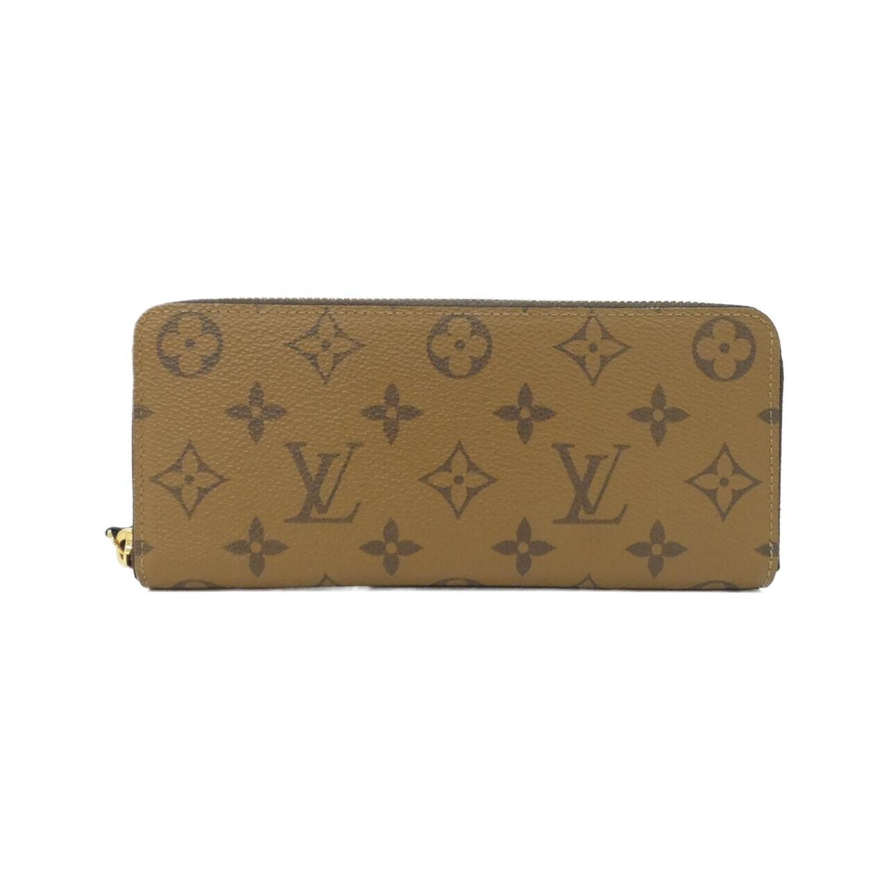 ルイヴィトン モノグラム リバース ポルトフォイユ クレマンス M82336 財布