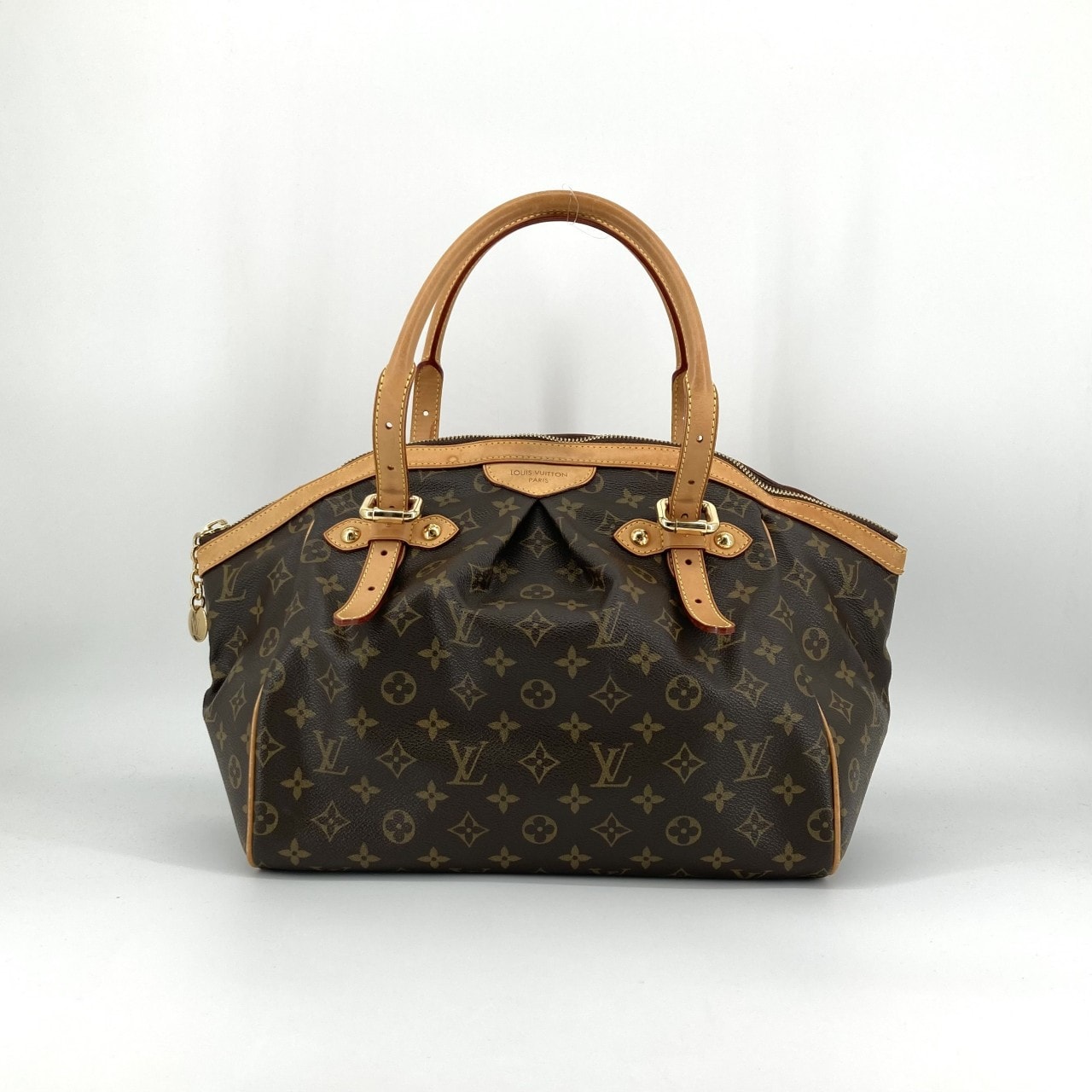 LOUIS VUITTON(ルイ・ヴィトン) ティヴォリGM モノグラムキャンバス×レザー M40144 ハンドバッグ ブラウン