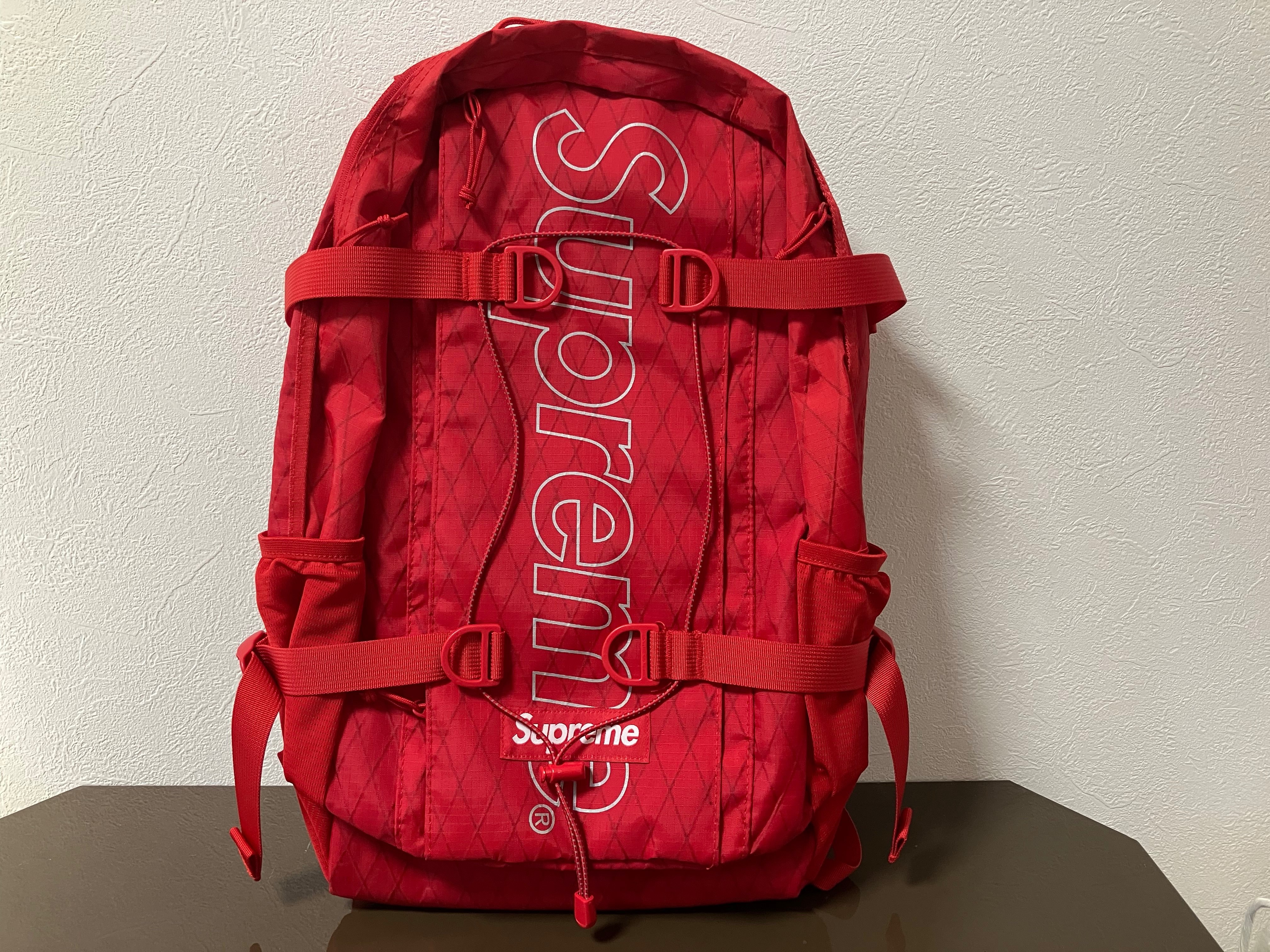 Supreme 18FW Backpack "Red"