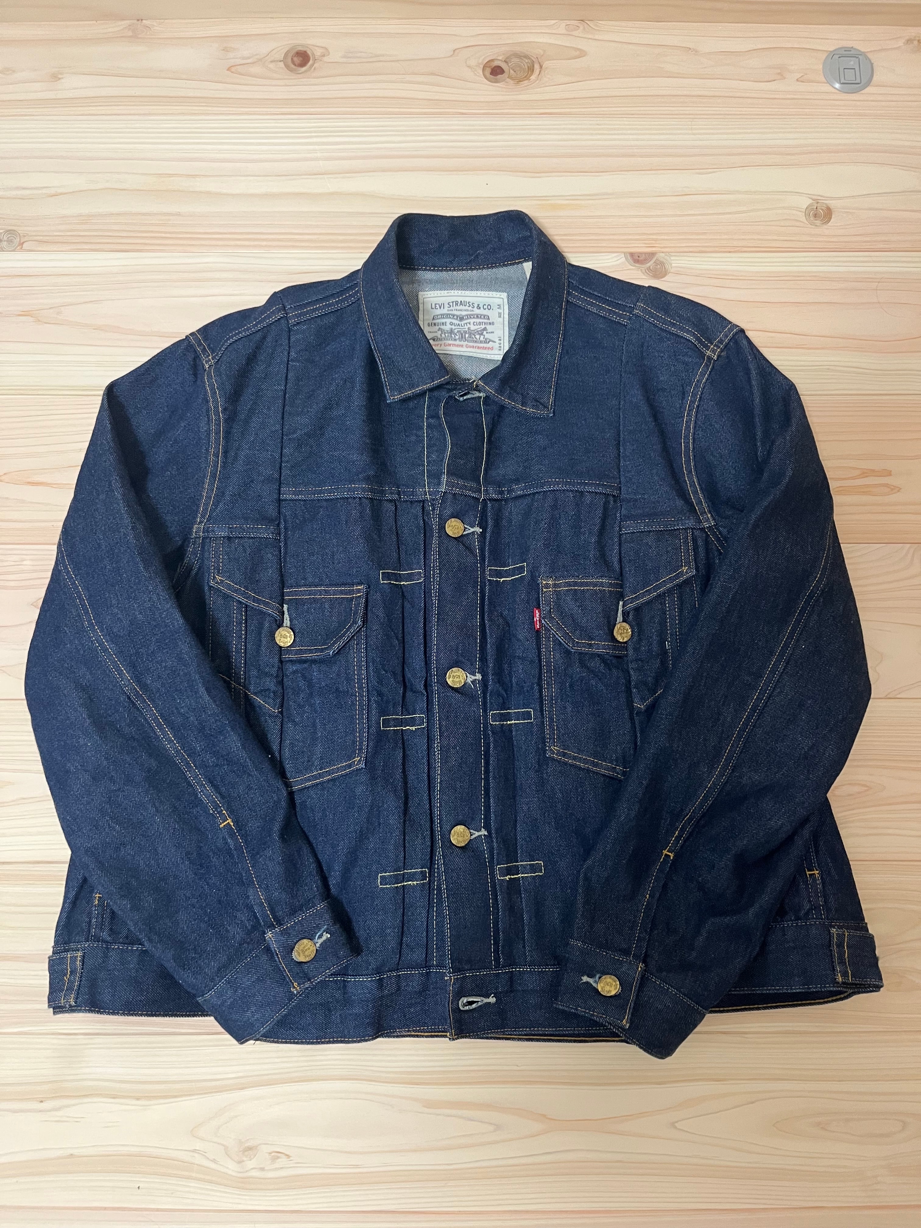 sacai x LEVI'S Men's Denim Jacket "Indigo" 25-03708M / 0035I-0000