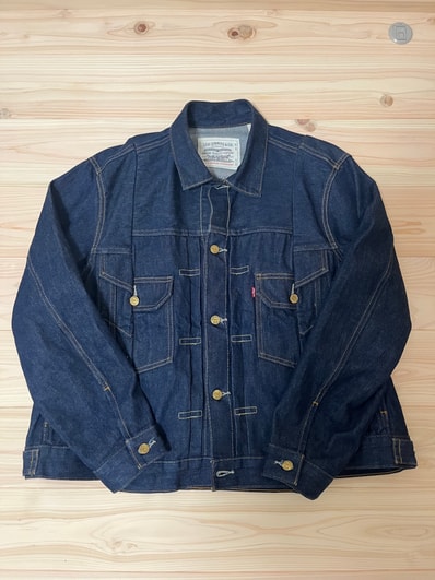 sacai x LEVI'S Men's Denim Jacket "Indigo" 25-03708M / 0035I-0000